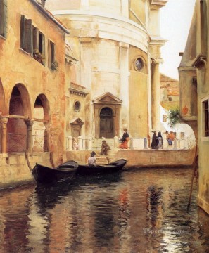 Río della Maddalena Julius LeBlanc Stewart Pinturas al óleo